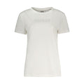 T-shirt en coton blanc Guess pour femme