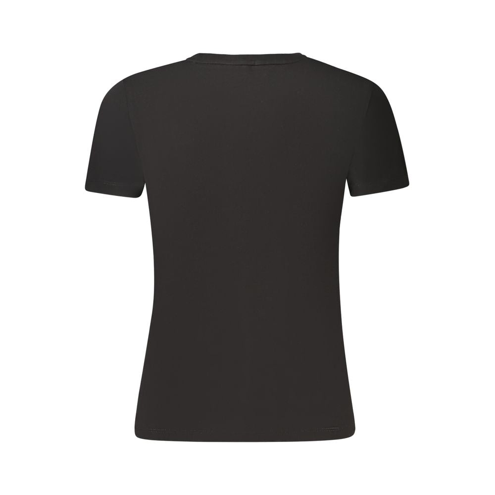 T-shirt Guess in cotone nero da donna