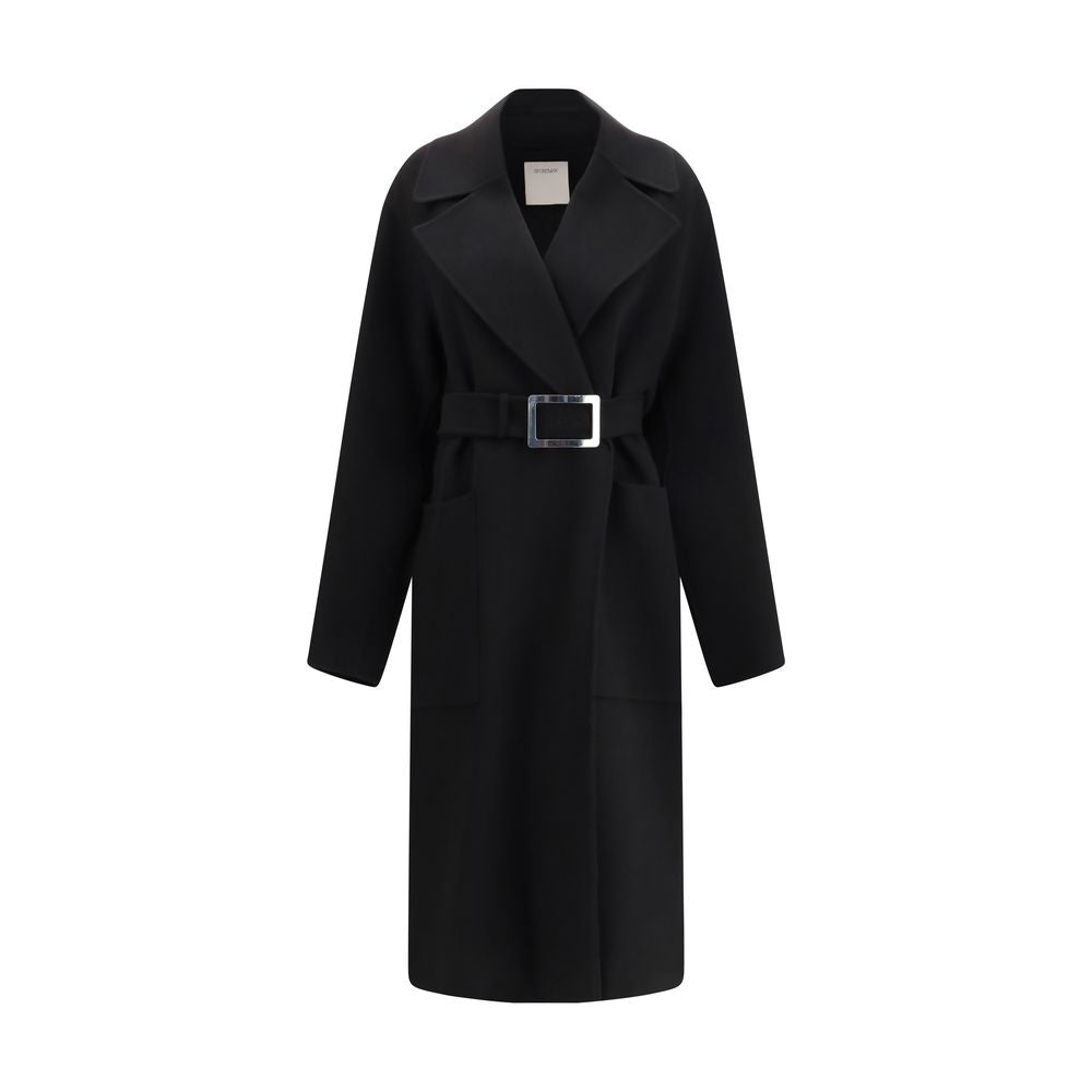 Manteau Max Mara en laine noire