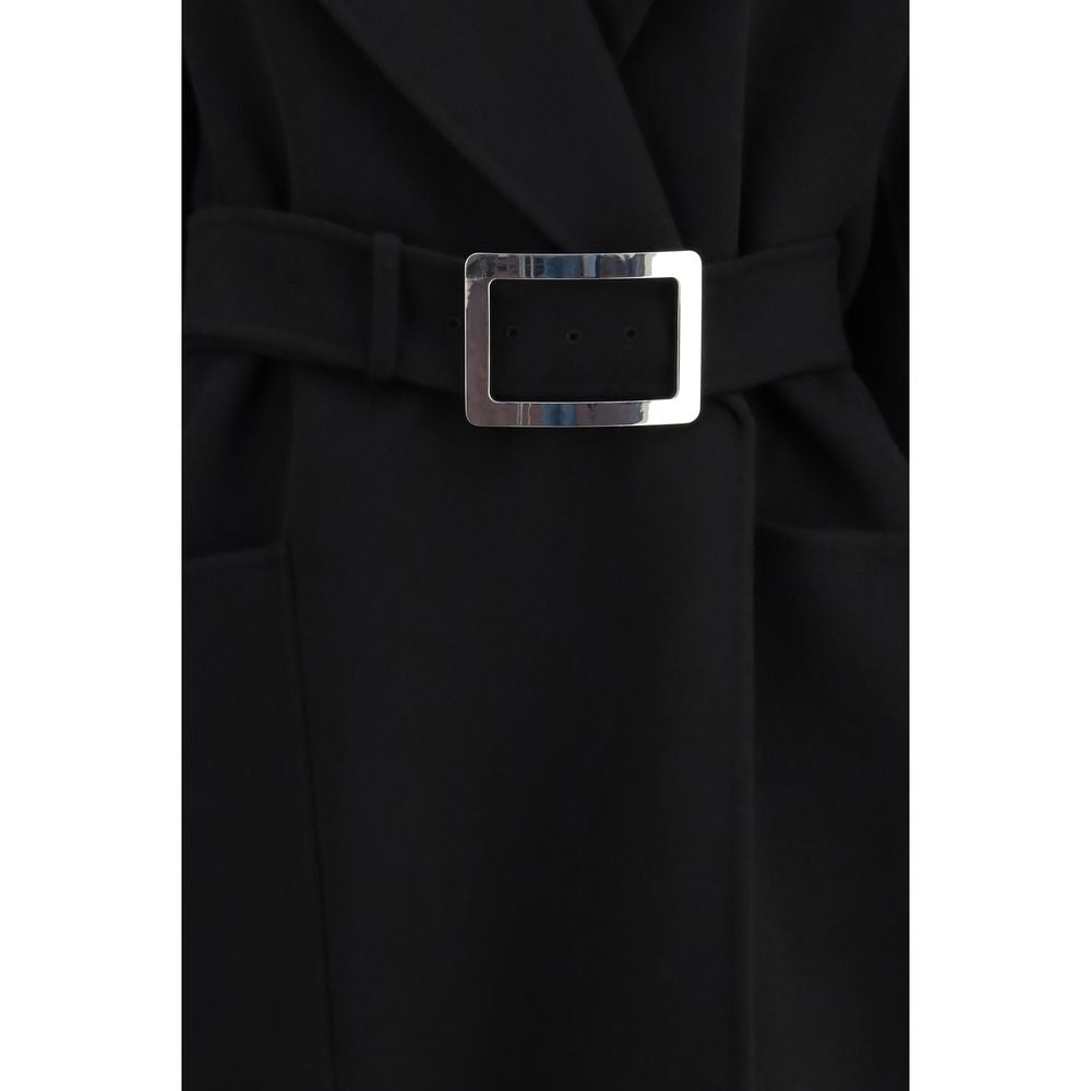 Manteau Max Mara en laine noire