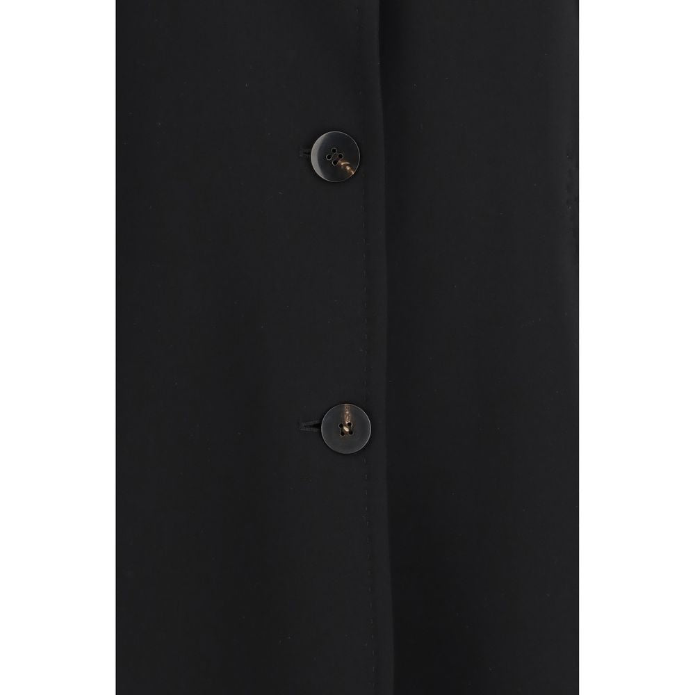 Cappotto Max Mara in triacetato nero