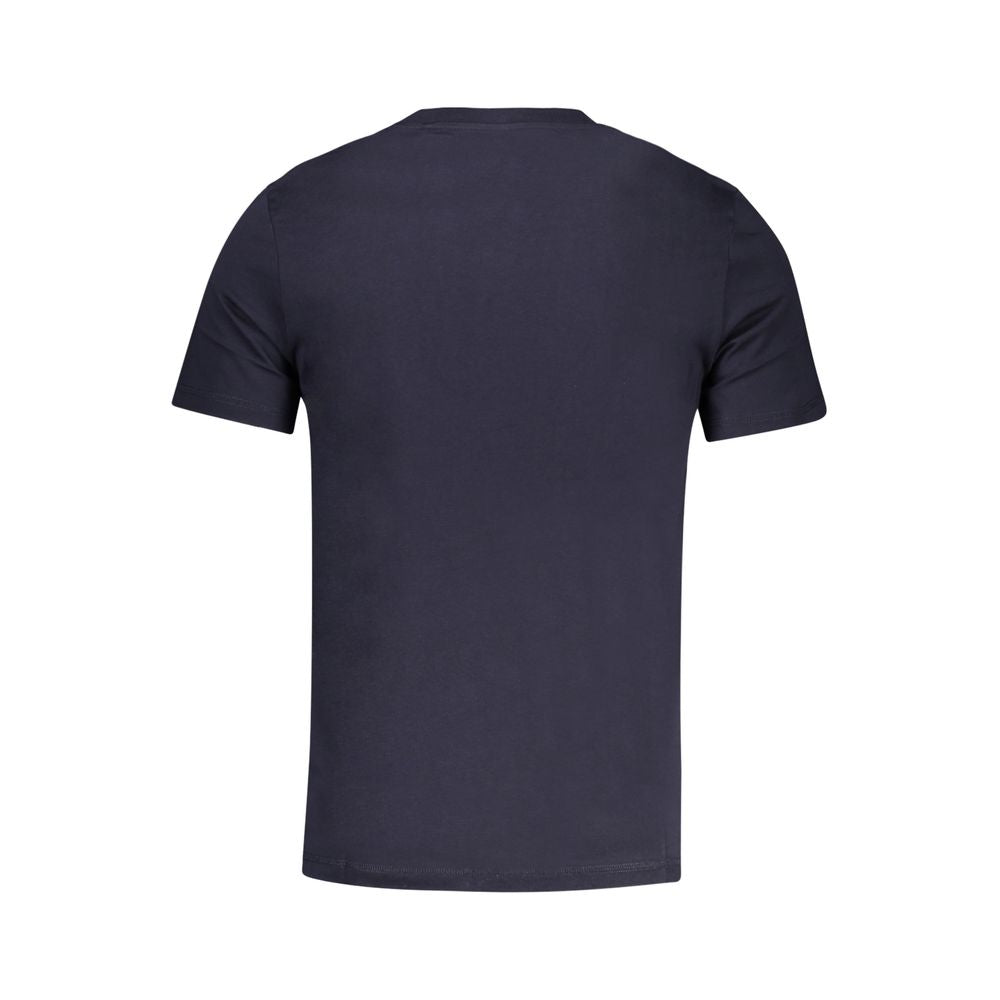 T-Shirt Guess in Cotone Blu da Uomo