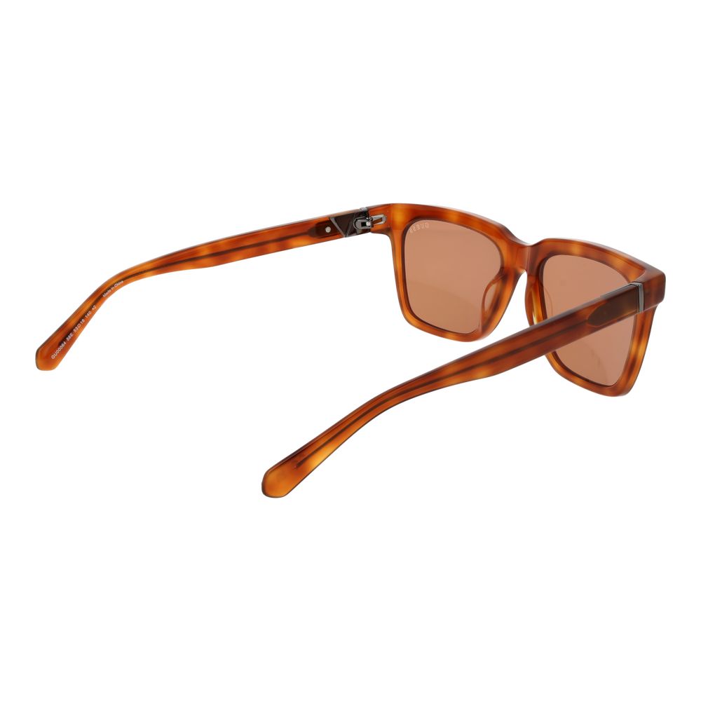 Lunettes de soleil Guess en plastique couleur cuivre