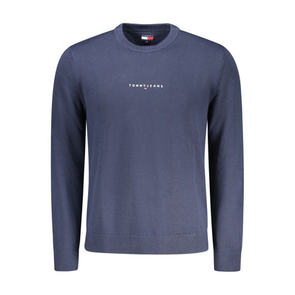 Maglione da uomo Tommy Hilfiger in poliestere blu