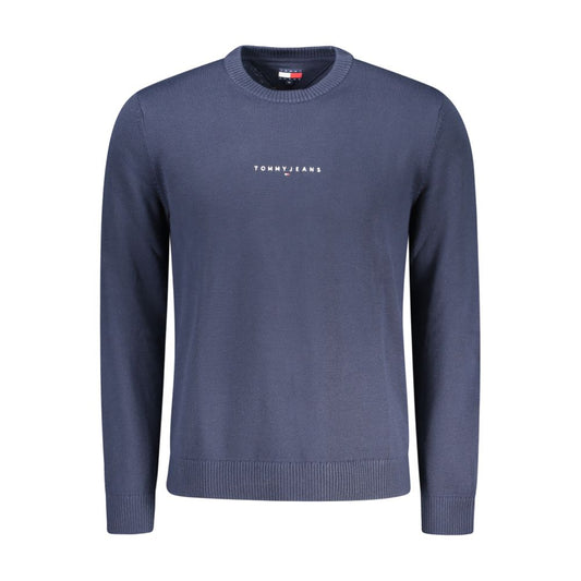 Maglione da uomo Tommy Hilfiger in poliestere blu