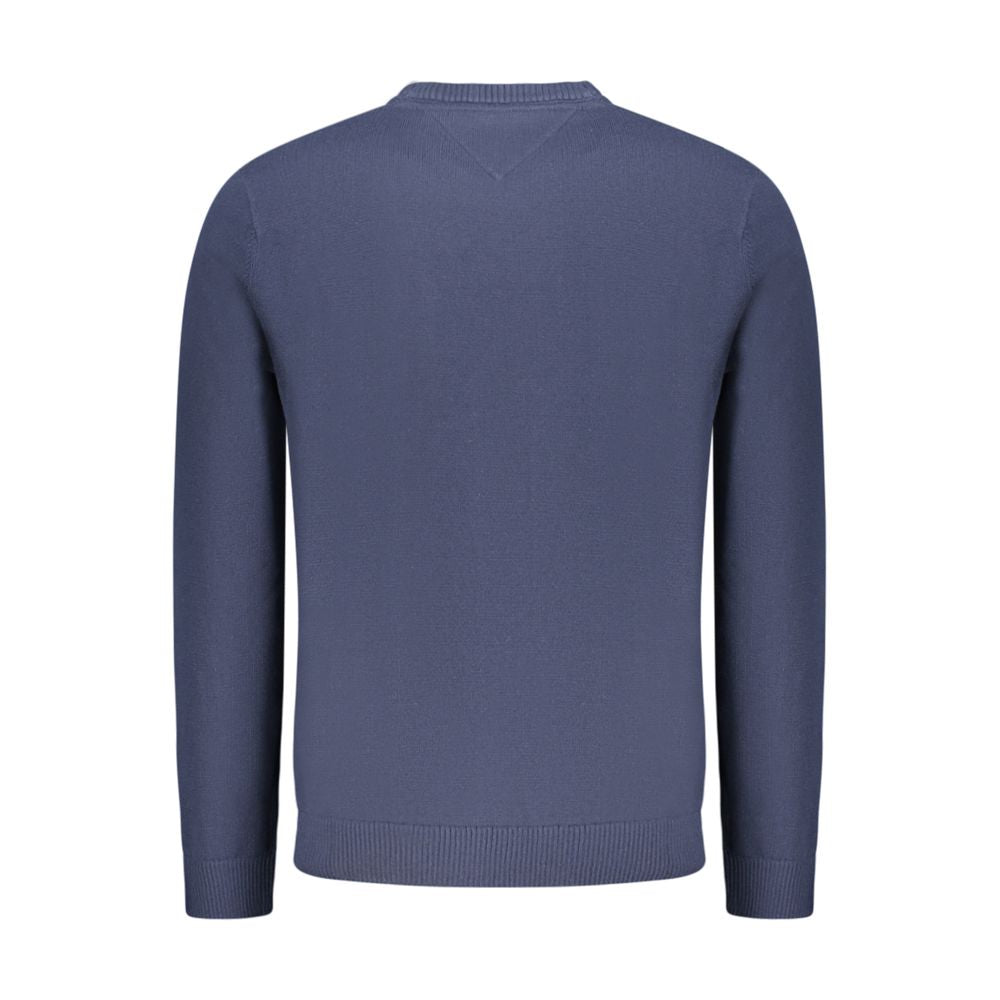 Maglione da uomo Tommy Hilfiger in poliestere blu