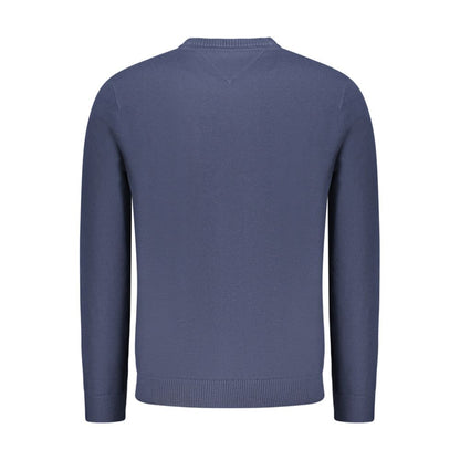 Maglione da uomo Tommy Hilfiger in poliestere blu
