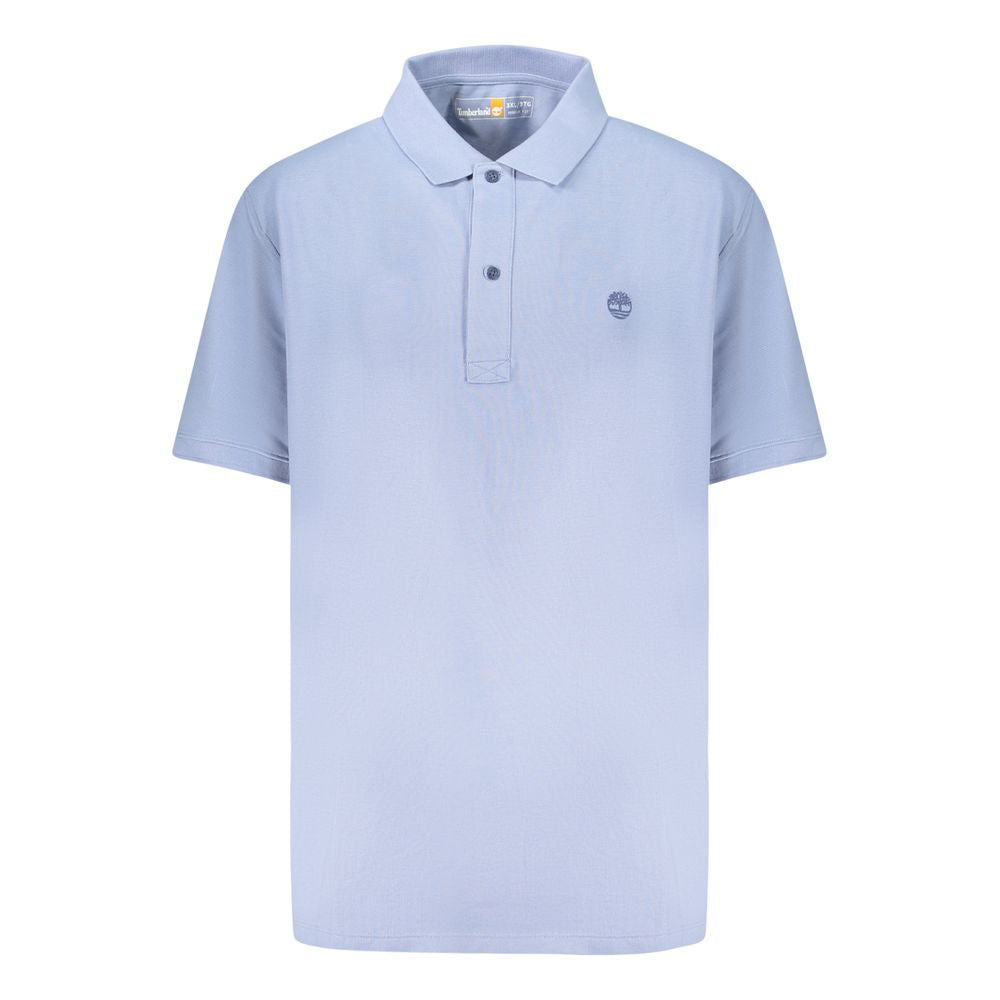 Polo da uomo Timberland Azzurro in cotone