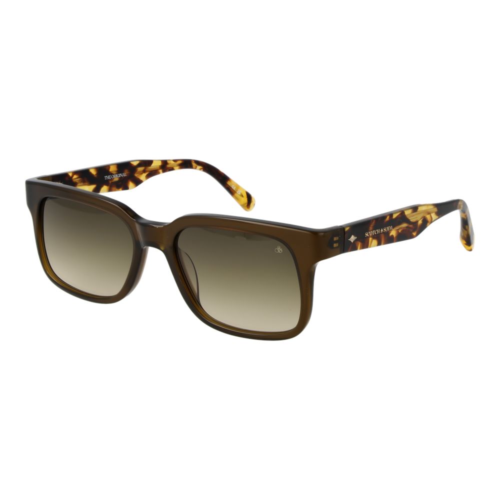 Lunettes de soleil Scotch & Soda en métal marron