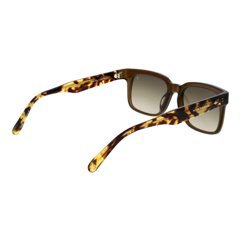 Lunettes de soleil Scotch & Soda en métal marron