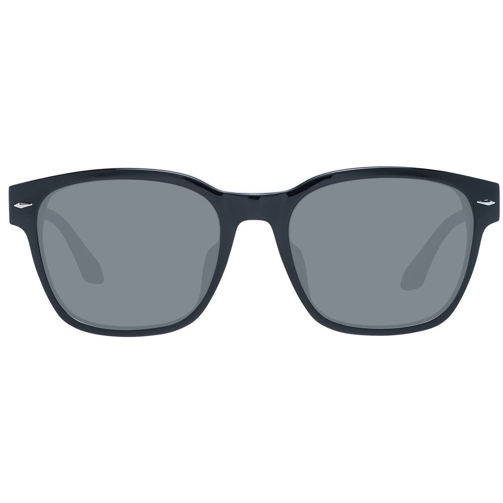 Lunettes de soleil en plastique noir Longines