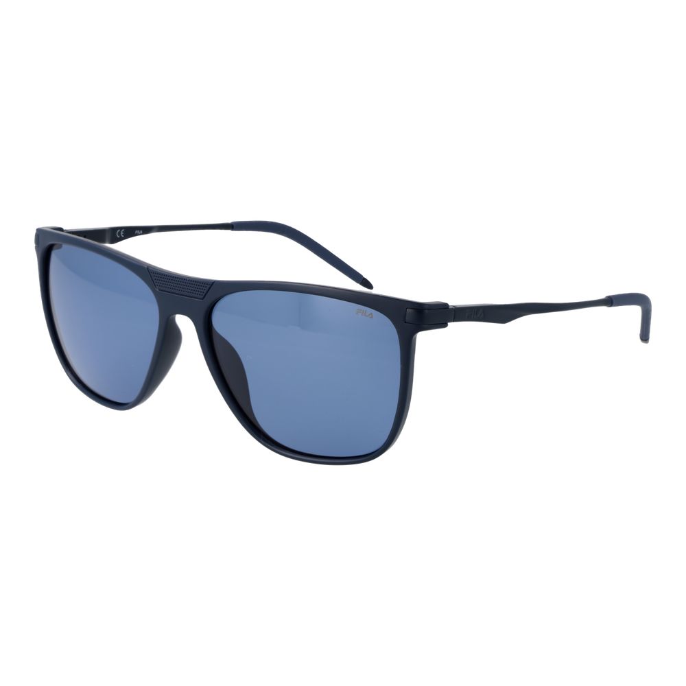 Lunettes de soleil Fila bleues en plastique