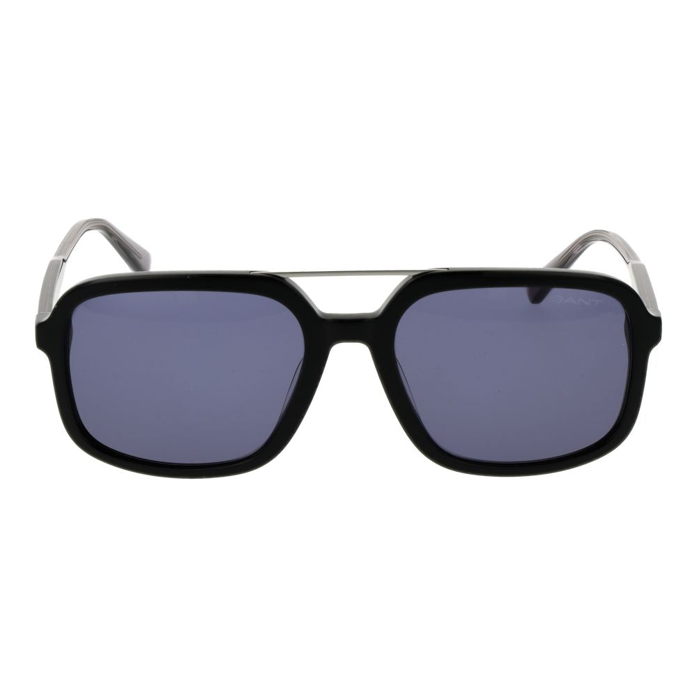 Lunettes de soleil Gant en plastique noir