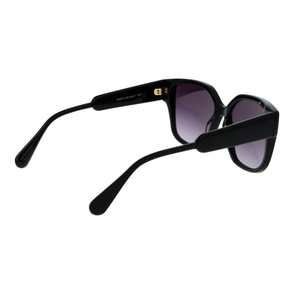 Lunettes de soleil en plastique noir Max & Co