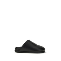 Mules Givenchy in pelle di vitello nera Bos Taurus