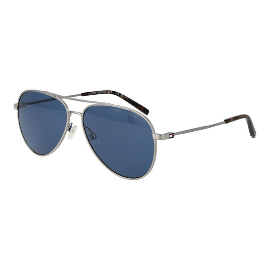 Occhiali da sole Tommy Hilfiger in metallo argentato