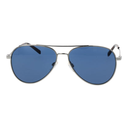 Lunettes de soleil Tommy Hilfiger en métal argenté