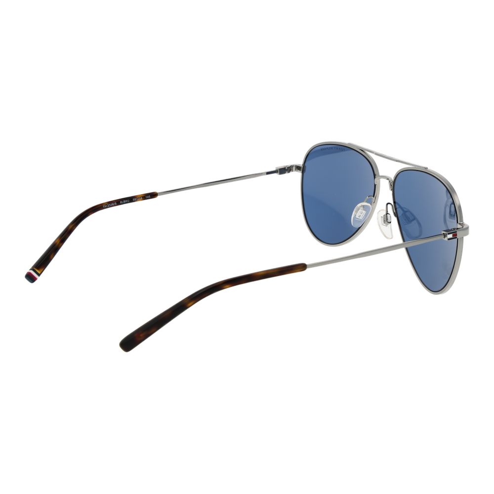 Lunettes de soleil Tommy Hilfiger en métal argenté