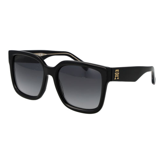 Occhiali da sole Tommy Hilfiger neri in acetato