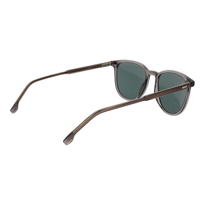 Lunettes de soleil Hugo Boss en acétate gris