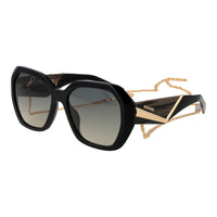 Lunettes de soleil Missoni en acétate noir