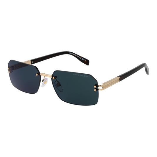 Occhiali da sole in metallo dorato Marc Jacobs