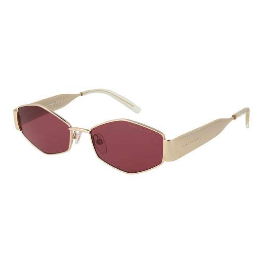 Occhiali da sole Marc Jacobs in metallo dorato