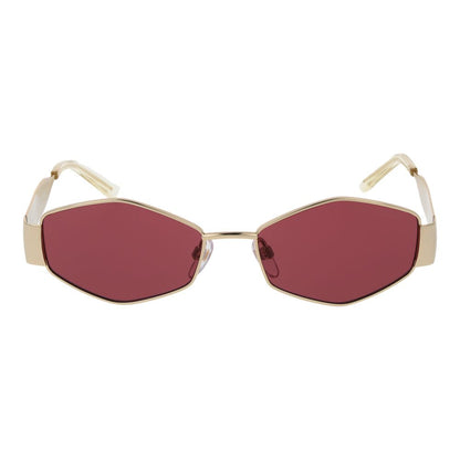 Lunettes de soleil en métal doré Marc Jacobs