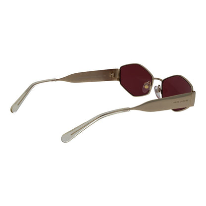 Lunettes de soleil en métal doré Marc Jacobs