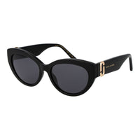 Lunettes de soleil noires en acétate Marc Jacobs