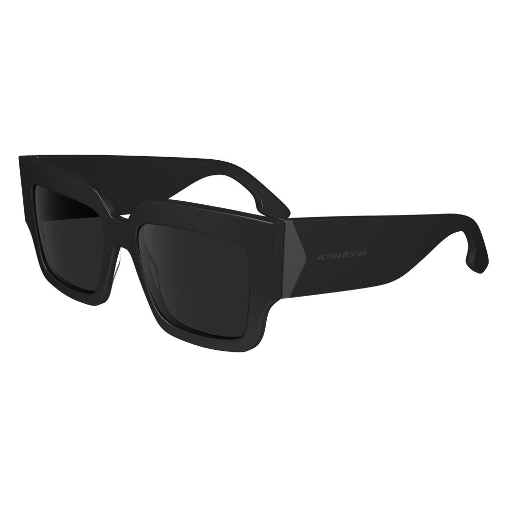 Lunettes de soleil en plastique noir Victoria Beckham