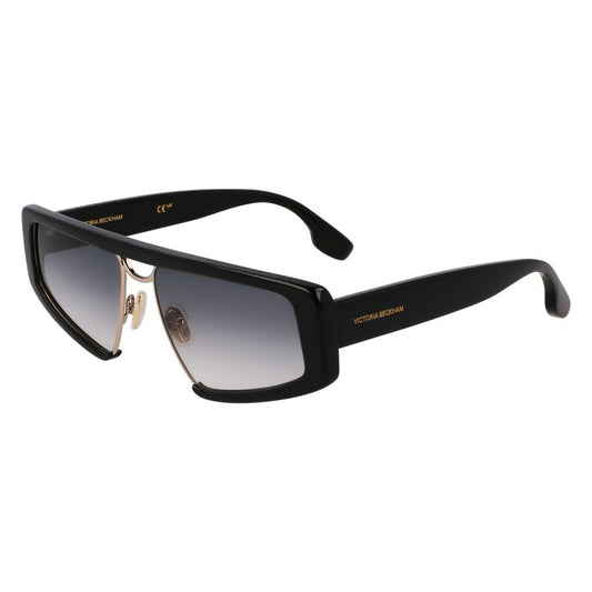 Occhiali da sole Victoria Beckham in metallo nero e plastica