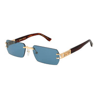 Lunettes de soleil Dsquared² en métal doré