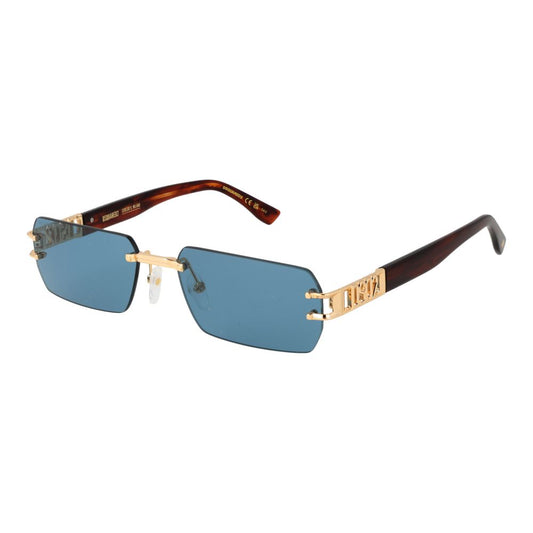Occhiali da sole Dsquared² in metallo dorato