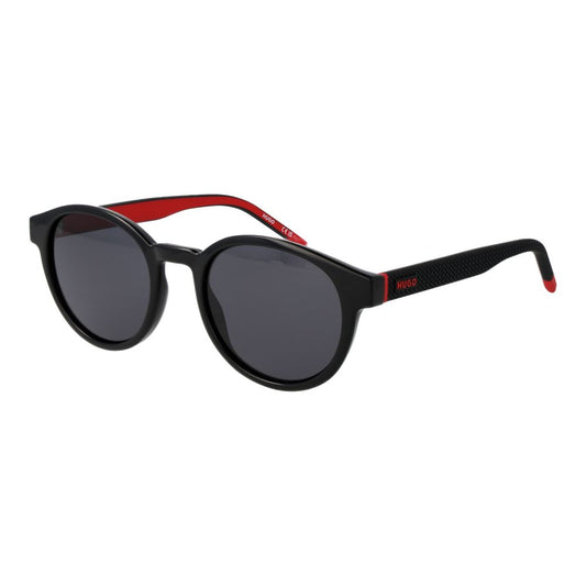 Occhiali da sole Hugo Boss in plastica nera
