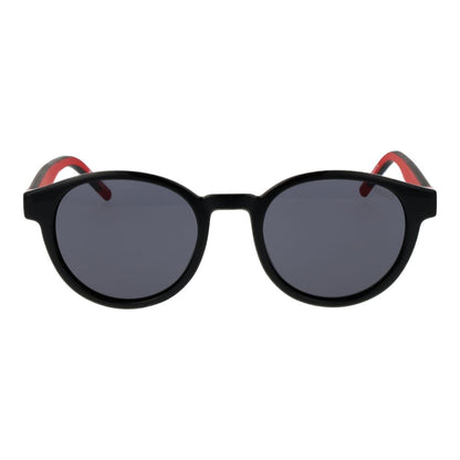 Lunettes de soleil en plastique noir Hugo Boss