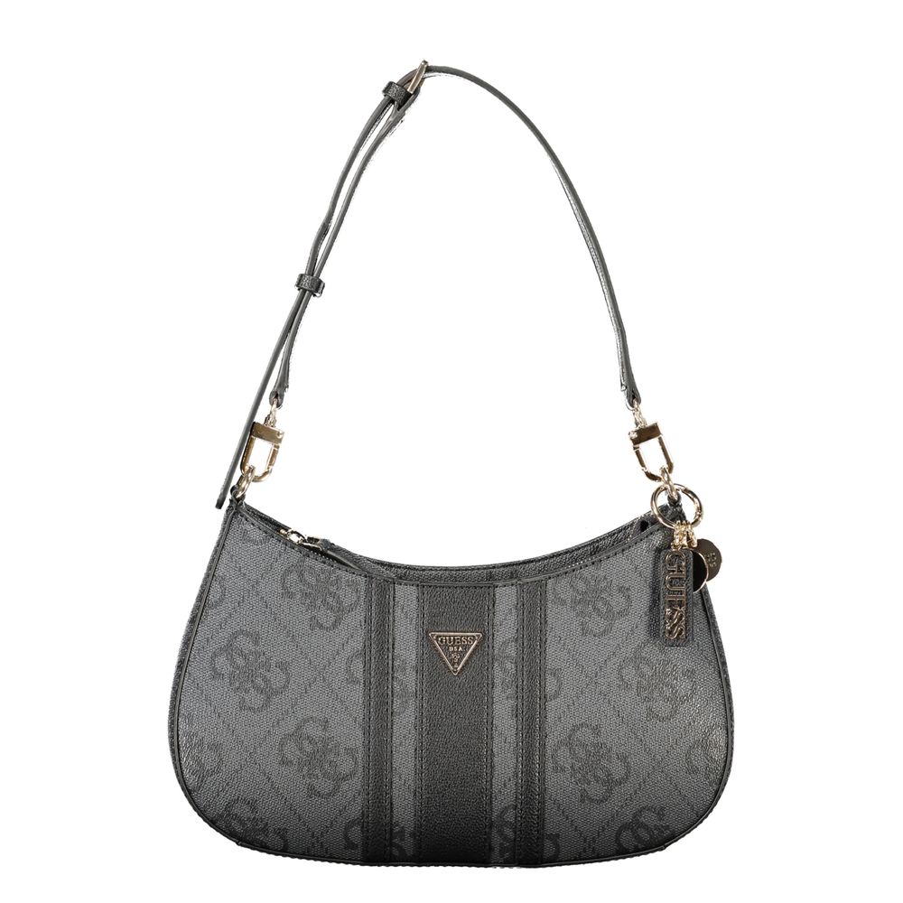 Borsa da donna Guess Jeans in poliuretano nero