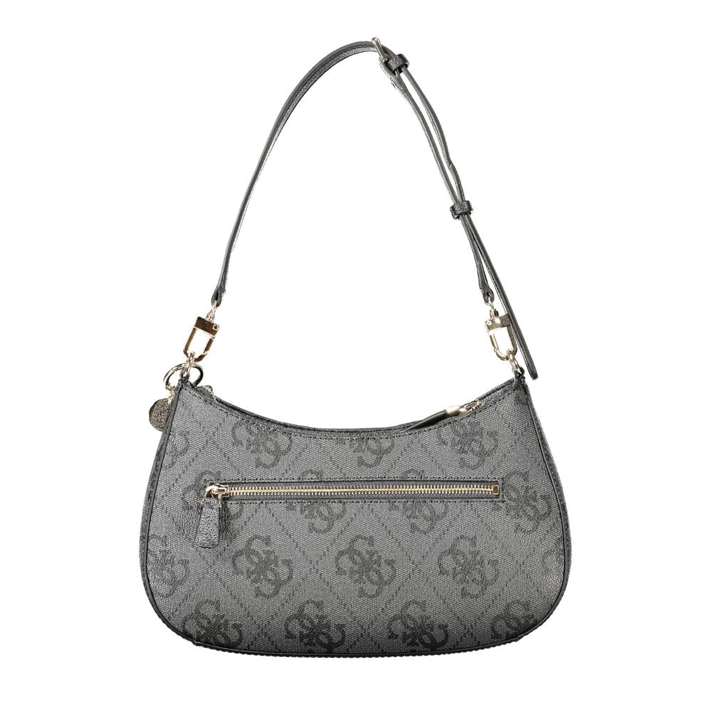 Borsa da donna Guess Jeans in poliuretano nero