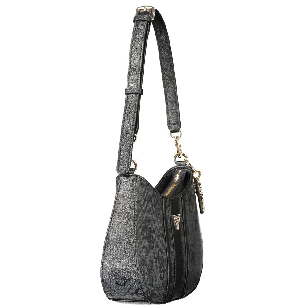Borsa da donna Guess Jeans in poliuretano nero