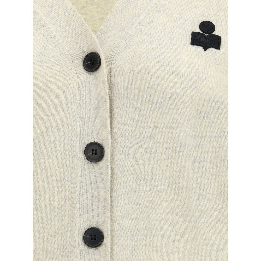 Cardigan en coton blanc Isabel Marant Étoile