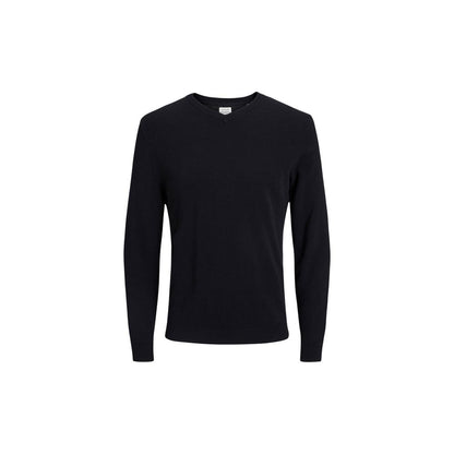 Jack Jones Black Cotton Sweatshirt