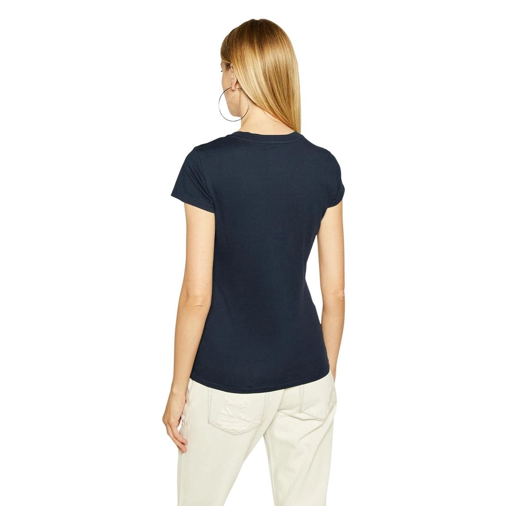 T-shirt Armani Exchange in cotone blu