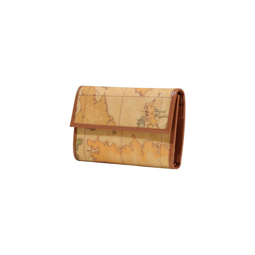 Alviero Martini Prima Classe Beige Portemonnaie aus Polyethylen