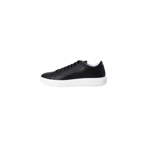 Sneakers basse Armani Exchange in pelle nera