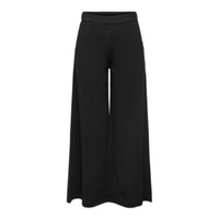 Jacqueline De Yong Black Recycled Polyester Casual Pants