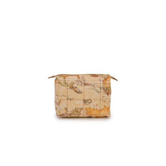 Alviero Martini Prima Classe Pochette in Poliestere Beige