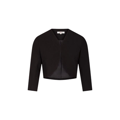 Morgan De Toi Black Polyester Biker Jacket