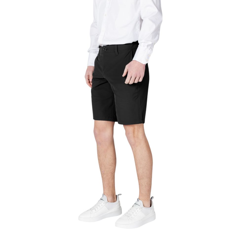Bermuda in poliammide neri Armani Exchange