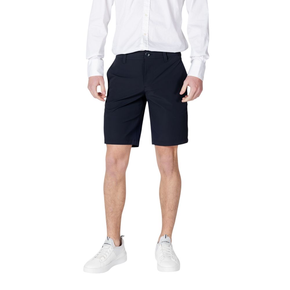 Short bermuda Armani Exchange bleu en polyamide