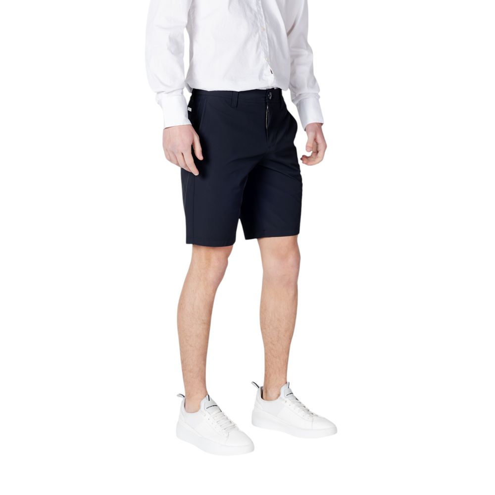 Short bermuda Armani Exchange bleu en polyamide